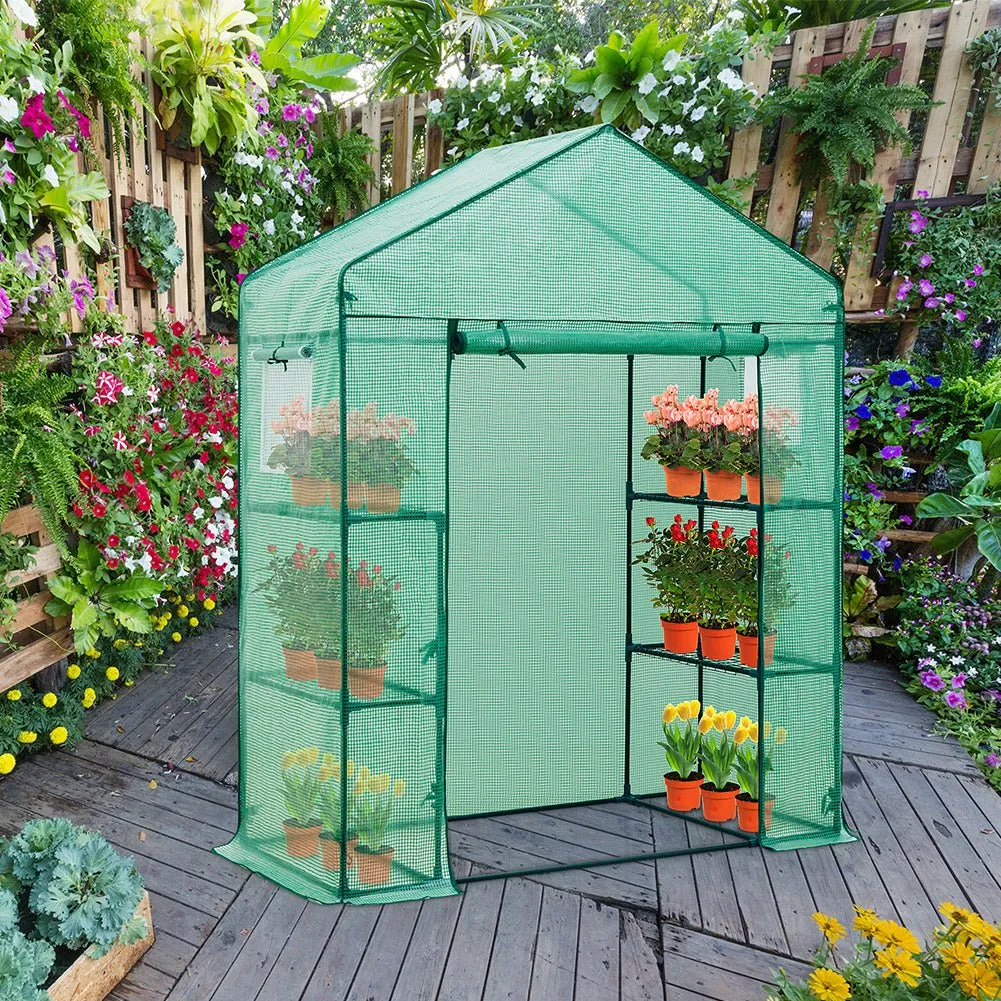 EAGLE PEAK Walk in 3-Tier Greenhouse,61"x28"x79"