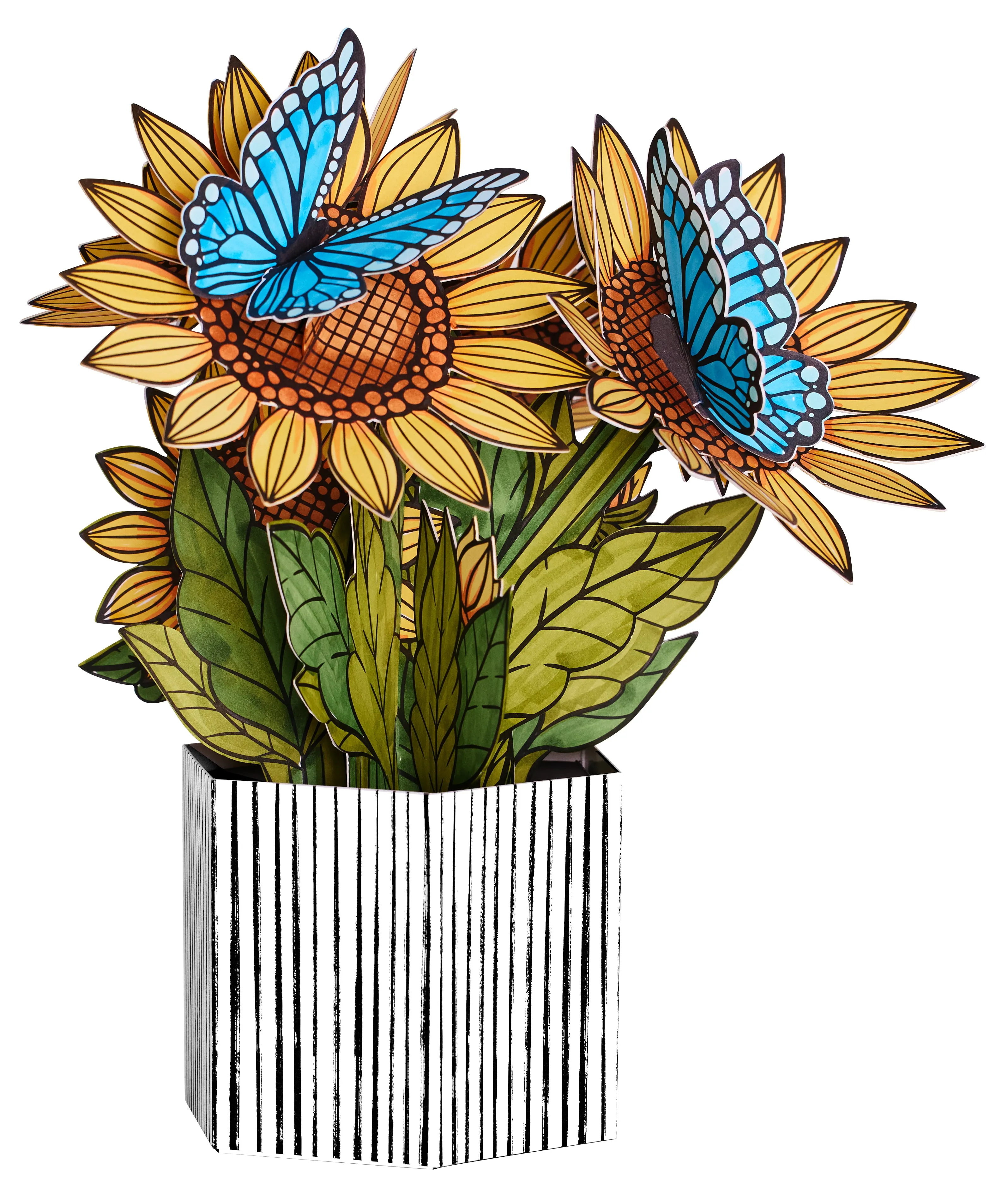 Faber-Castell Pop Up Coloring: Sunflowers & Butterflies