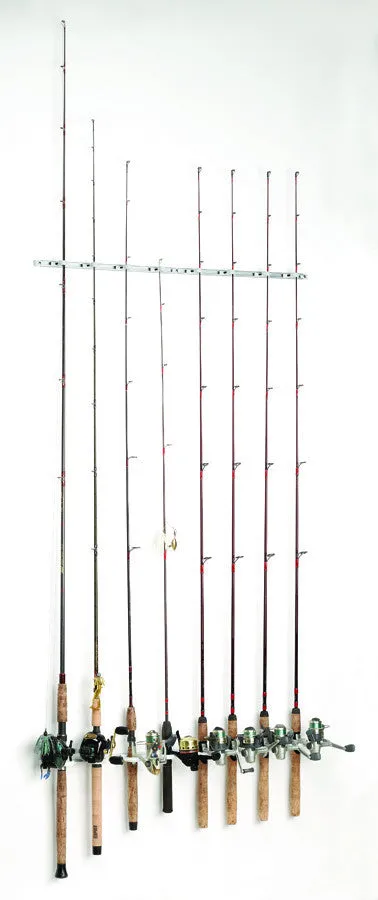 Fast Retrieve Fishing Pole Storage | Fits 6 Rods