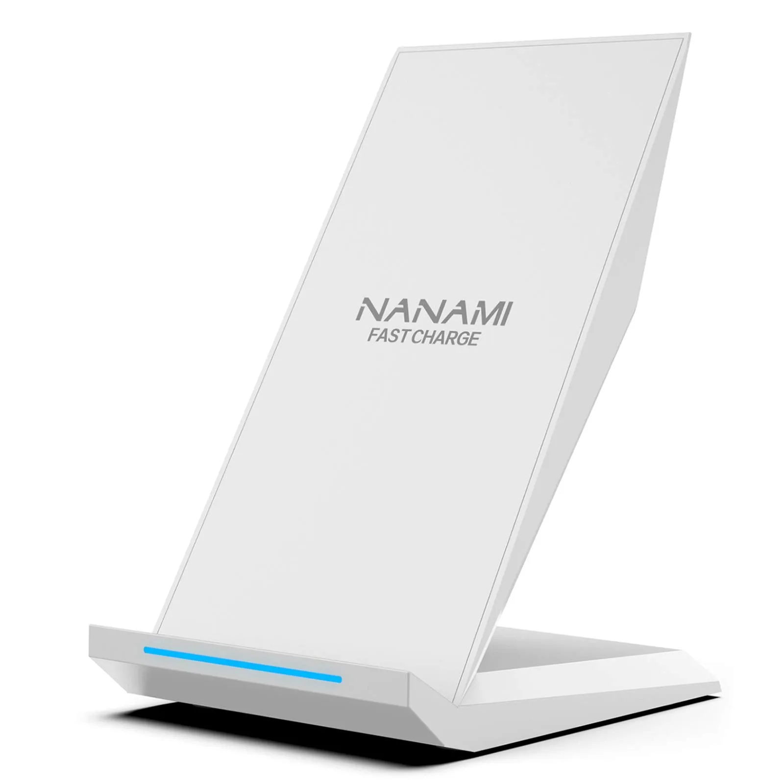 Fast Wireless Charger,NANAMI Qi Certified Wireless Charging Stand Compatible iPhone 15/15 Pro/15 Plus/15 Pro Max/14/14 Pro/13/12,Samsung Galaxy S24/S23/S22/S21/S20/Note 20 Ultra and Qi-Enabled Phone