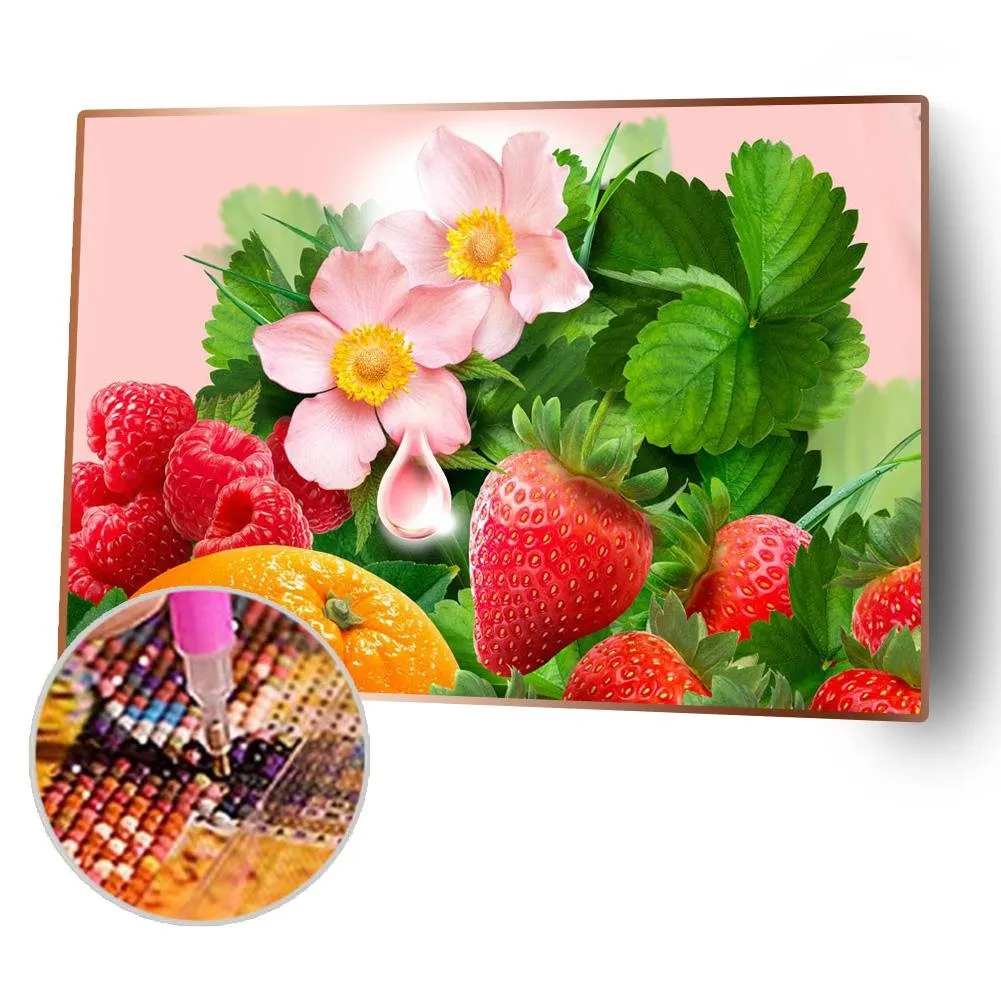 Fruit Full Drill 5D DIY Diamond Painting - 50x40CM