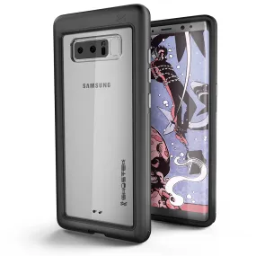 Galaxy Note 8, Ghostek Atomic Slim Galaxy Note 8 Case Shockproof Impact Hybrid Modern Design | Black