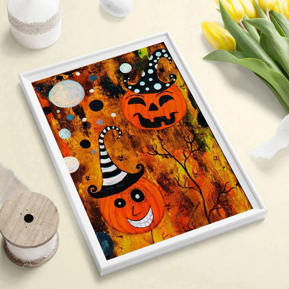 Halloween  - Full Round Diamond - 30x40CM