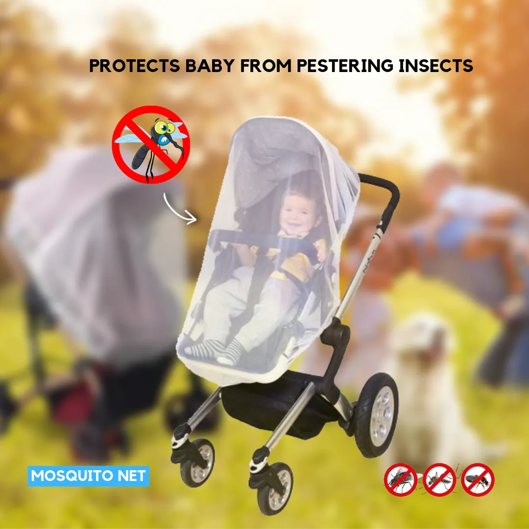 Happy Stroll® Universal Stroller Mosquito Net