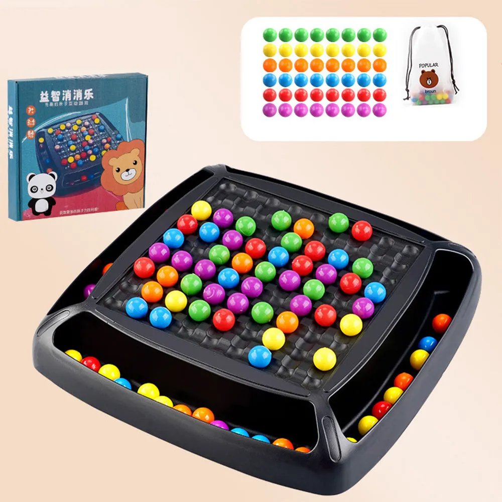 Interactive Rainbow Ball Elimination Board Game Educational Kids Toys, TO0028