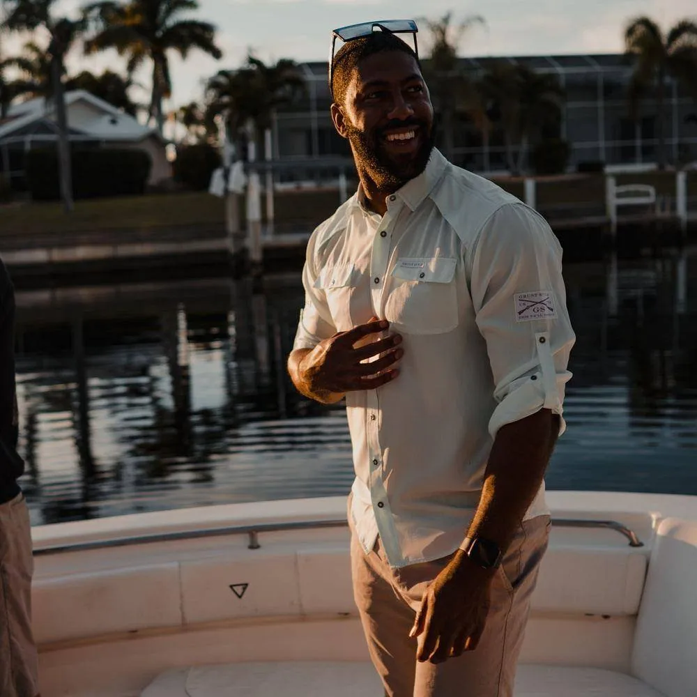 Long Sleeve Fishing Shirt - Seafoam