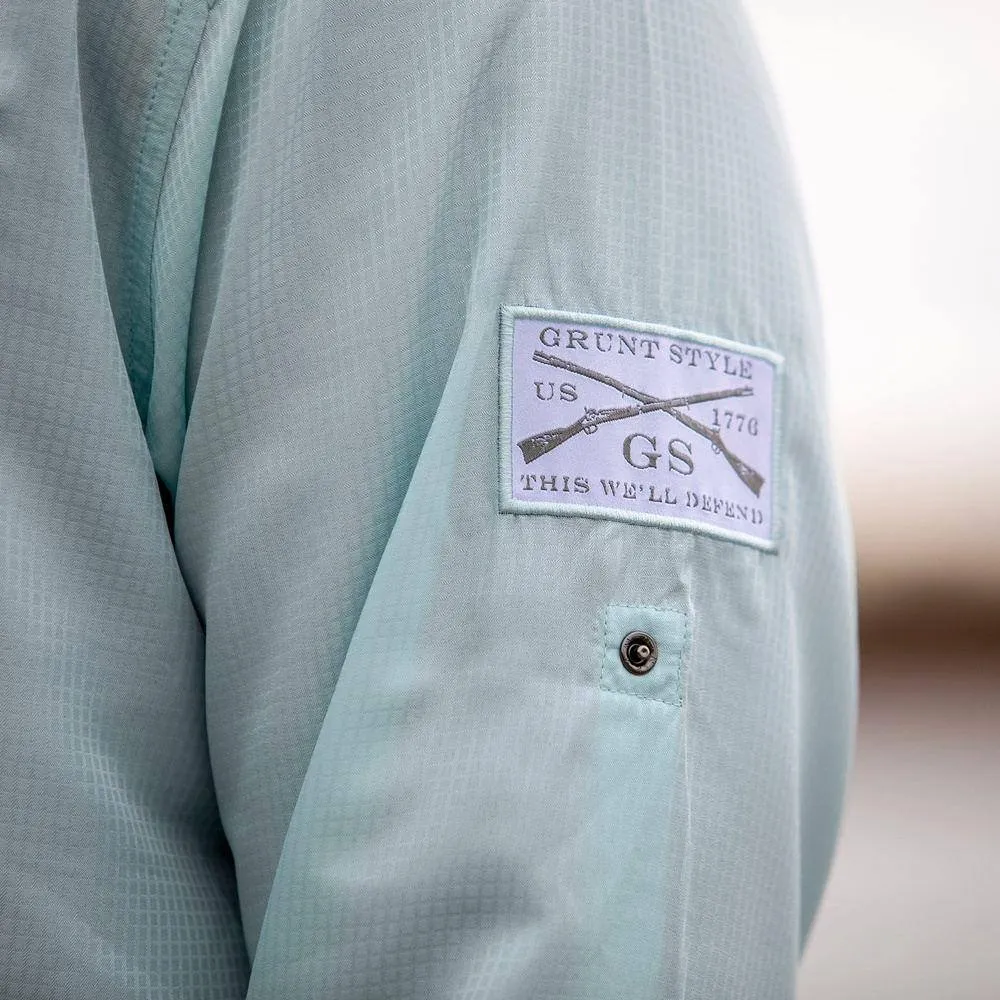 Long Sleeve Fishing Shirt - Seafoam