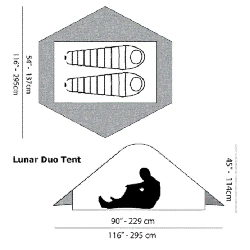 Lunar Duo Outfitter (PU-Coated Polyester) by Six Moon Designs