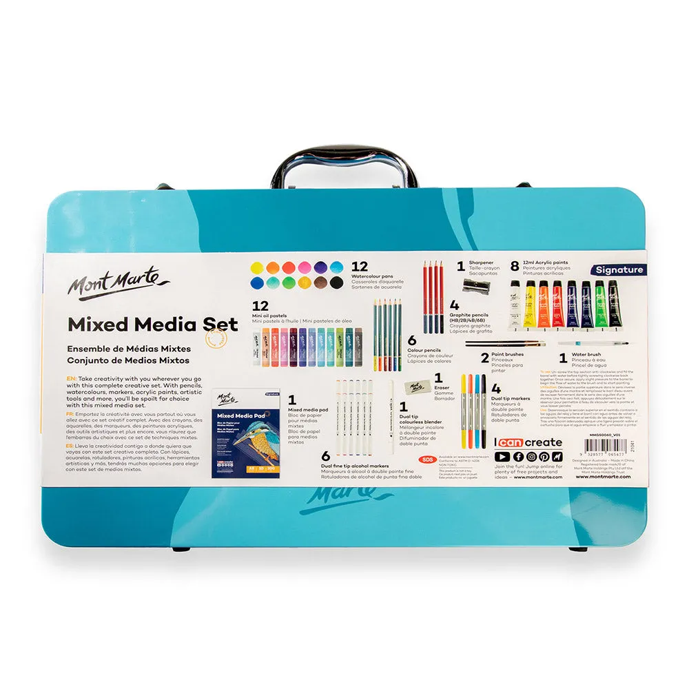 Mixed Media Art Set Signature 60pc