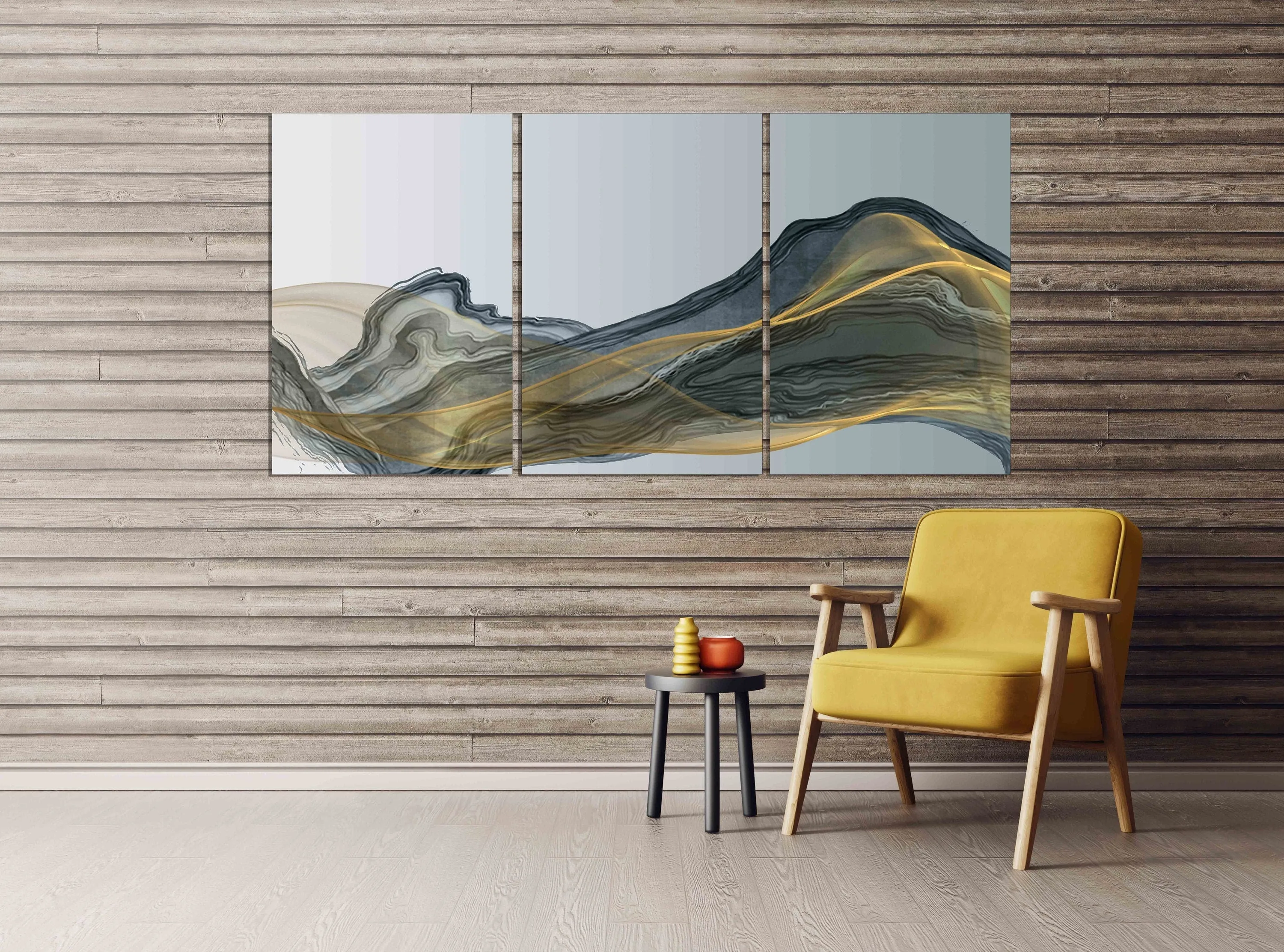 Modern abstract art Abstract print  Multi panel canvas room wall decor Abstract wall art Abstract painting Extra large wall art