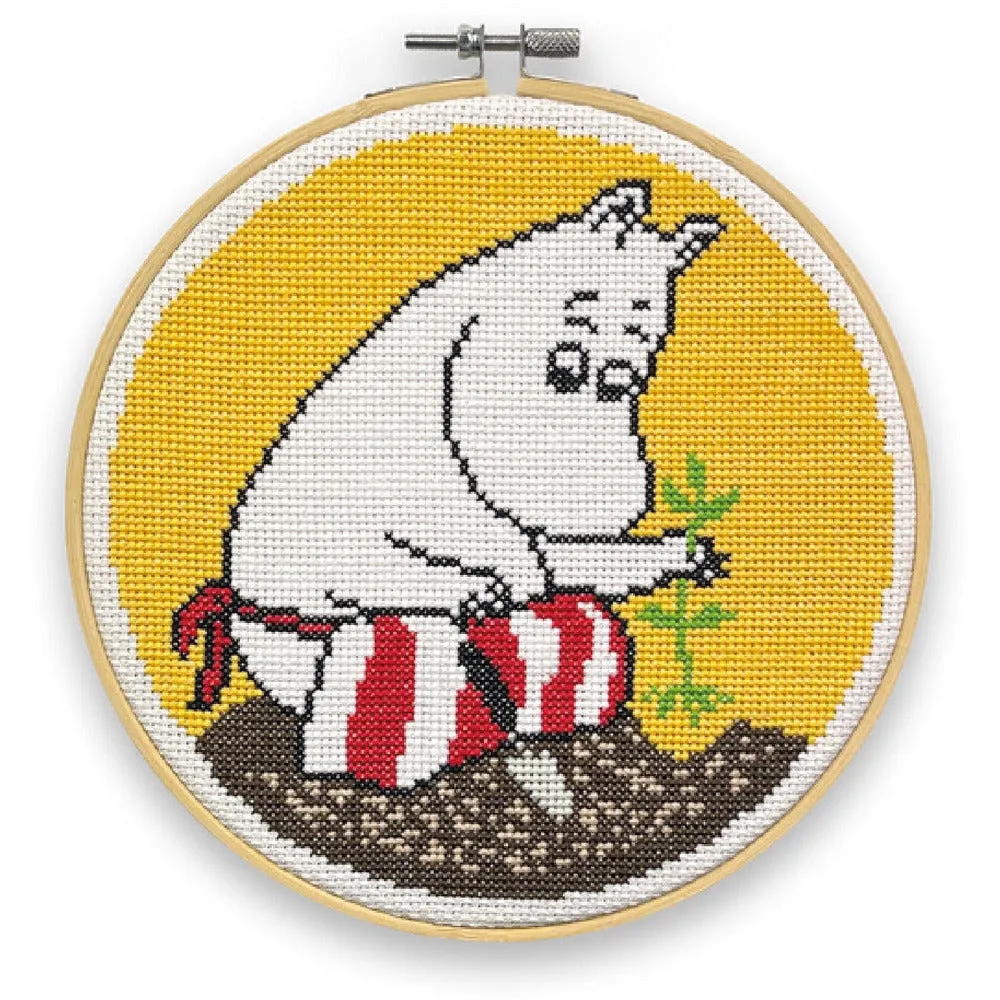 Moominmamma Planting Cross Stitch Kit - The Crafty Kit Company