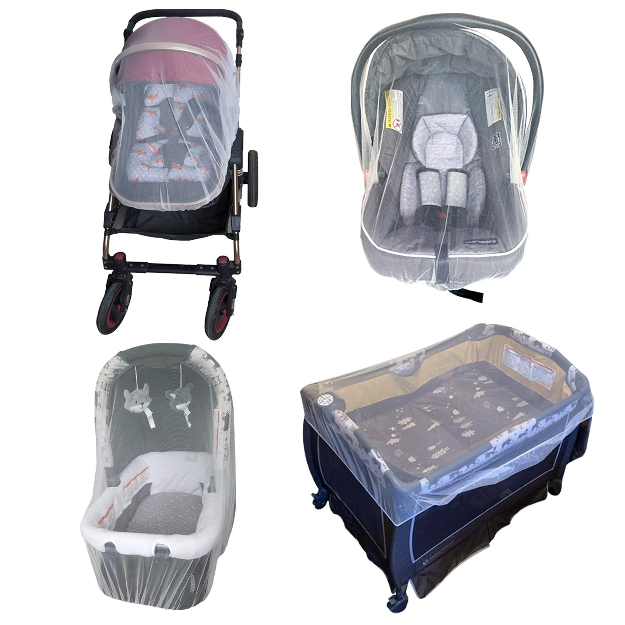 Mosquito Net For Stroller - Durable Baby Stroller Mosquito Net - Perfect Bug Net