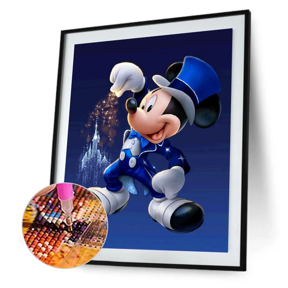 Mouse Full Drill 5D DIY Diamond Painting - 30x40CM