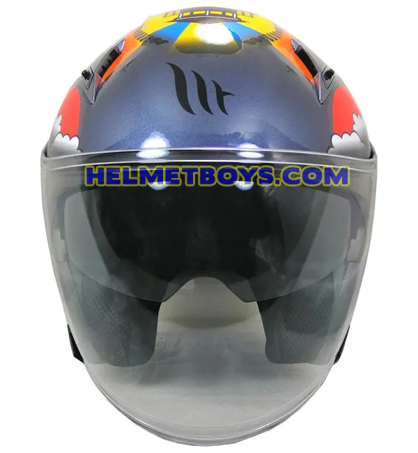 MT Motorcycle Sunvisor Helmet A2 TATTOO