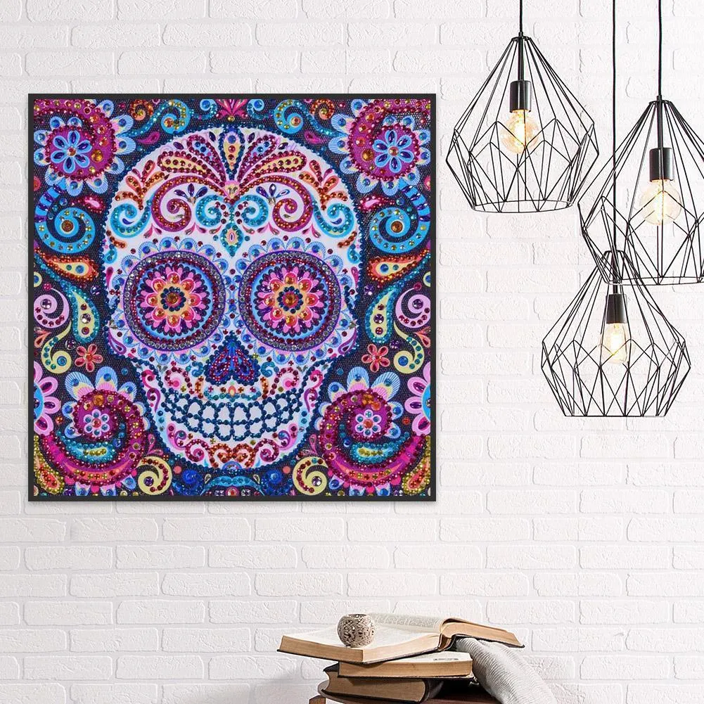 Novelty Skull 5D DIY Special Shaped Diamond Painting