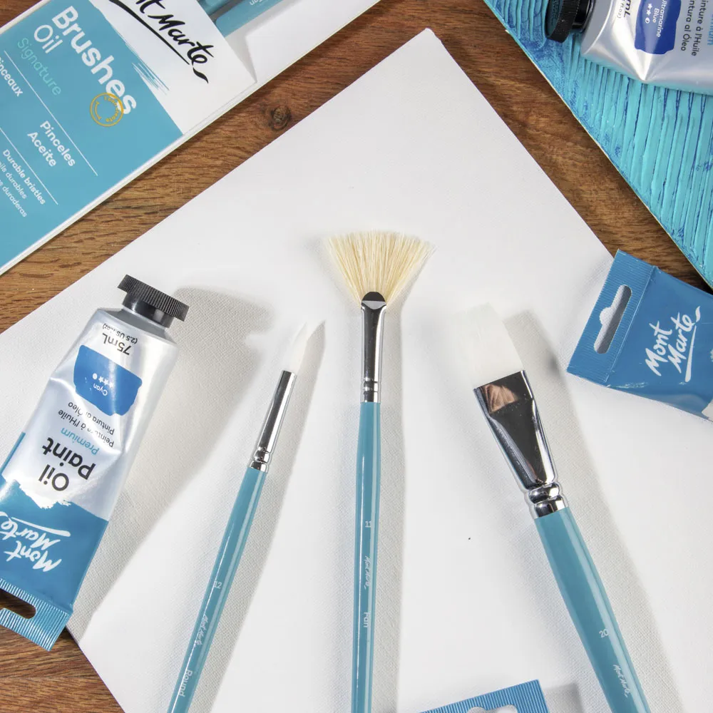 Oil Brushes Signature 3pc