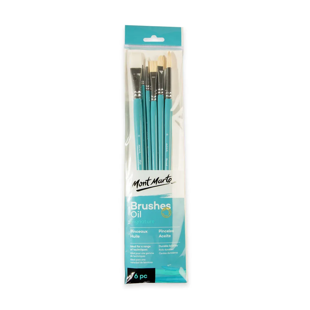 Oil Brushes Signature 6pc