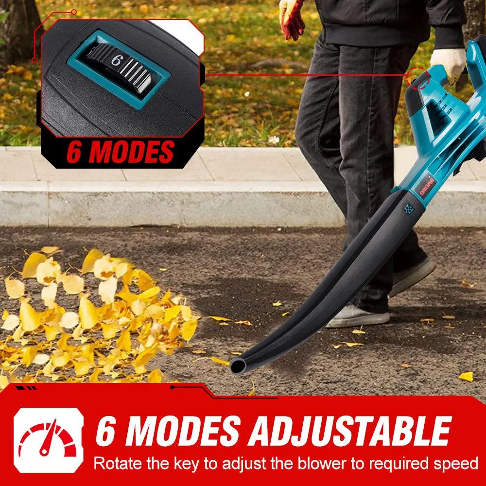 ONEVAN High Pressure Cordless Garden Electric Hairdryer | For Makita 18V Battery