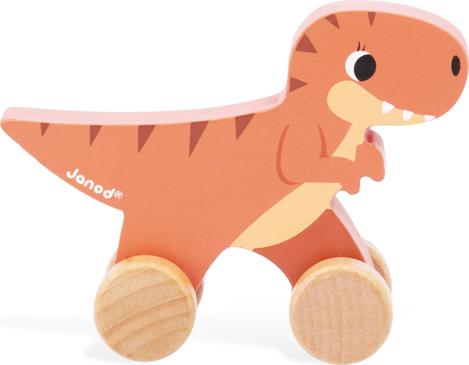 Push Along Wooden Dinosaurs