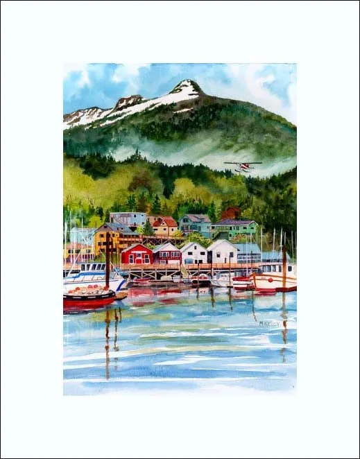 Quaint Harbor Print