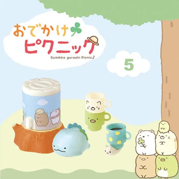 Rare 2016 Re-Ment Sumikko Gurashi Picnic Full Set of 8 pcs <Free Shipping>