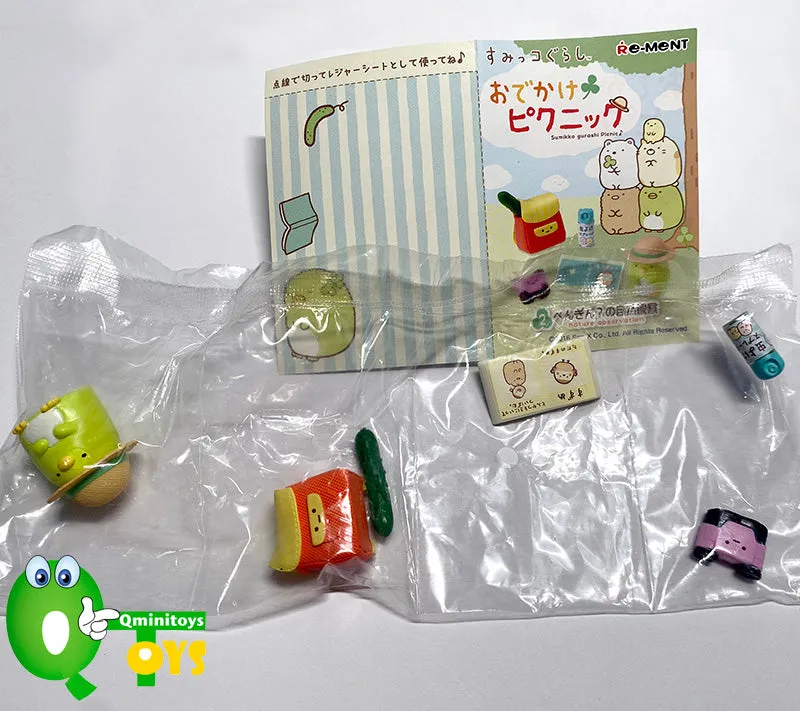 Rare 2016 Re-Ment Sumikko Gurashi Picnic Full Set of 8 pcs <Free Shipping>