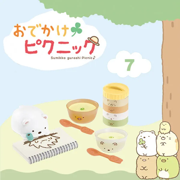 Rare 2016 Re-Ment Sumikko Gurashi Picnic Full Set of 8 pcs <Free Shipping>