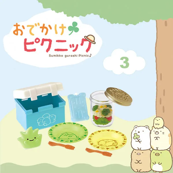 Rare 2016 Re-Ment Sumikko Gurashi Picnic Full Set of 8 pcs <Free Shipping>