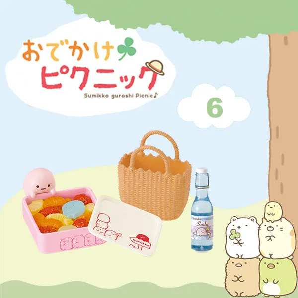 Rare 2016 Re-Ment Sumikko Gurashi Picnic Full Set of 8 pcs <Free Shipping>