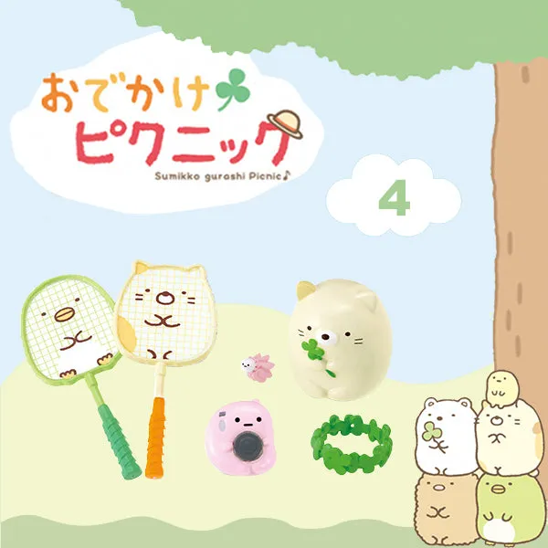 Rare 2016 Re-Ment Sumikko Gurashi Picnic Full Set of 8 pcs <Free Shipping>