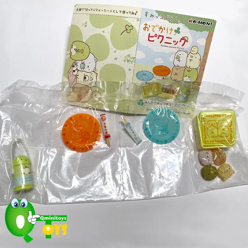 Rare 2016 Re-Ment Sumikko Gurashi Picnic Full Set of 8 pcs <Free Shipping>