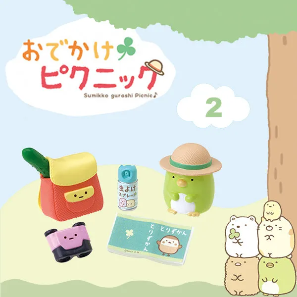 Rare 2016 Re-Ment Sumikko Gurashi Picnic Full Set of 8 pcs <Free Shipping>