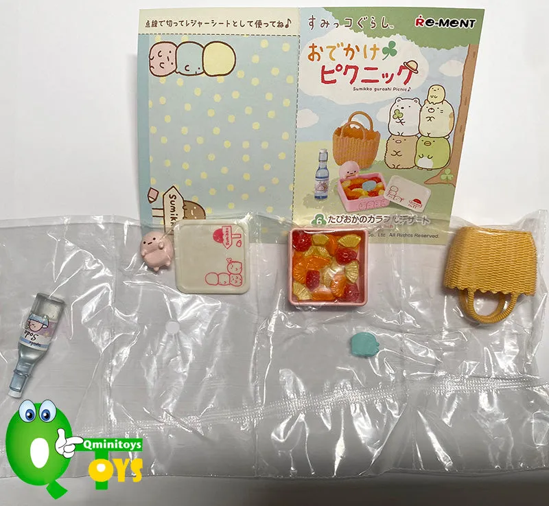 Rare 2016 Re-Ment Sumikko Gurashi Picnic Full Set of 8 pcs <Free Shipping>