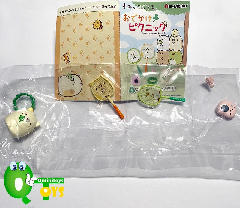 Rare 2016 Re-Ment Sumikko Gurashi Picnic Full Set of 8 pcs <Free Shipping>