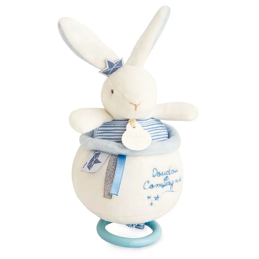 Sailor Bunny Baby Plush Animal Music Box