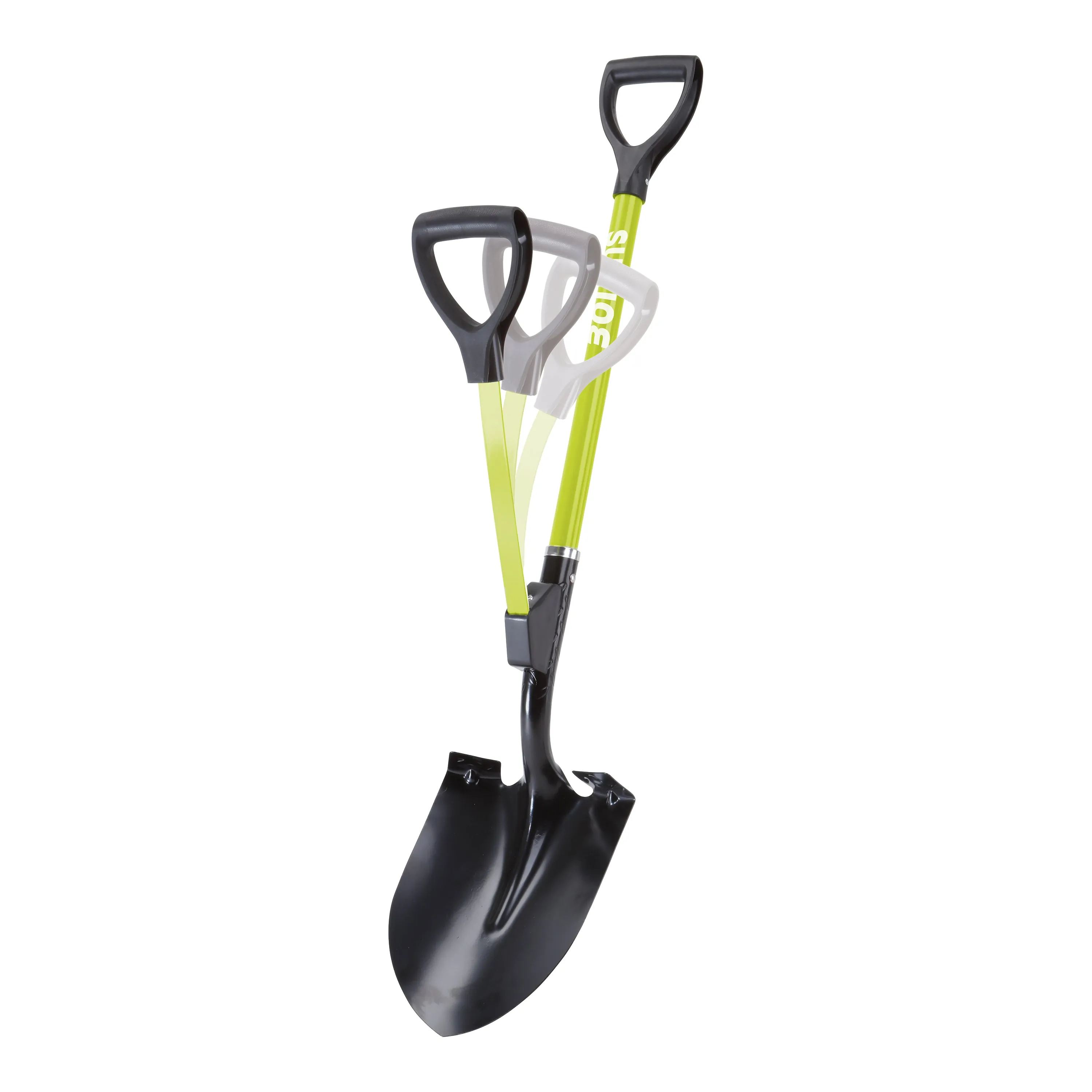 Sun Joe GARDEN-BDL Ergonomic Garden Tool Bundle | W/ Ergonomic Cultivator, Garden Hoe, and Shovel