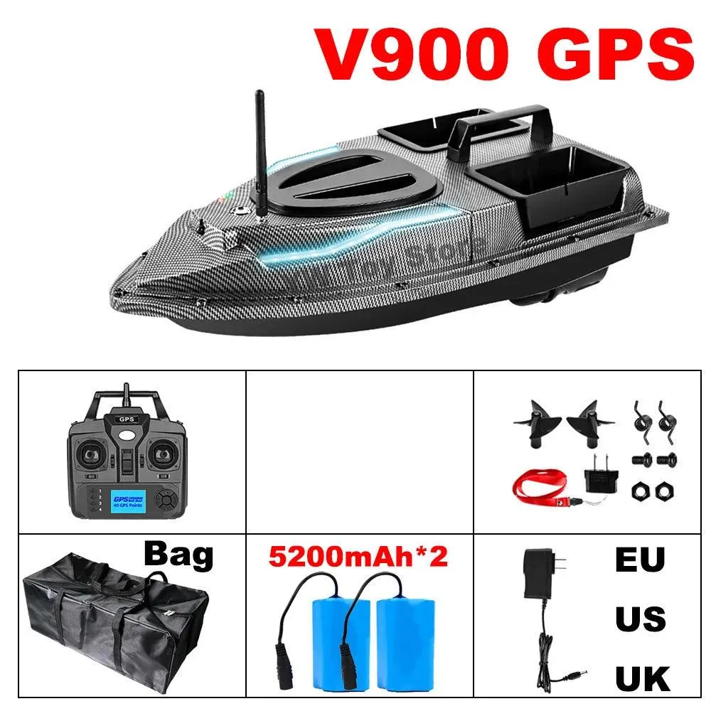 V900 - V700 RC Bait Boat: Cast Further Catch More