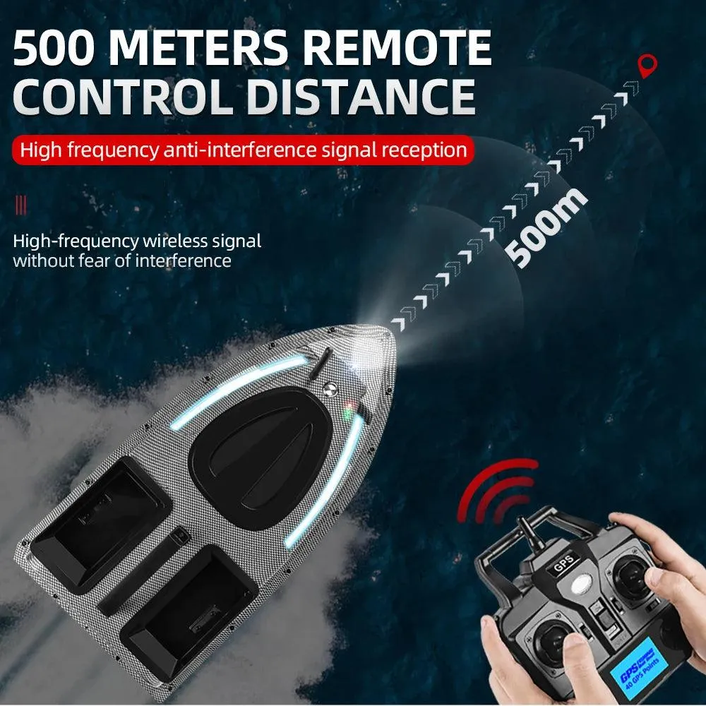 V900 - V700 RC Bait Boat: Cast Further Catch More