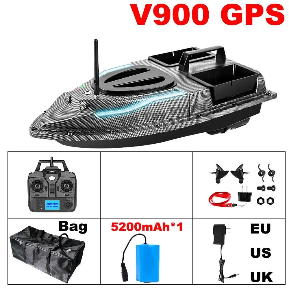 V900 - V700 RC Bait Boat: Cast Further Catch More