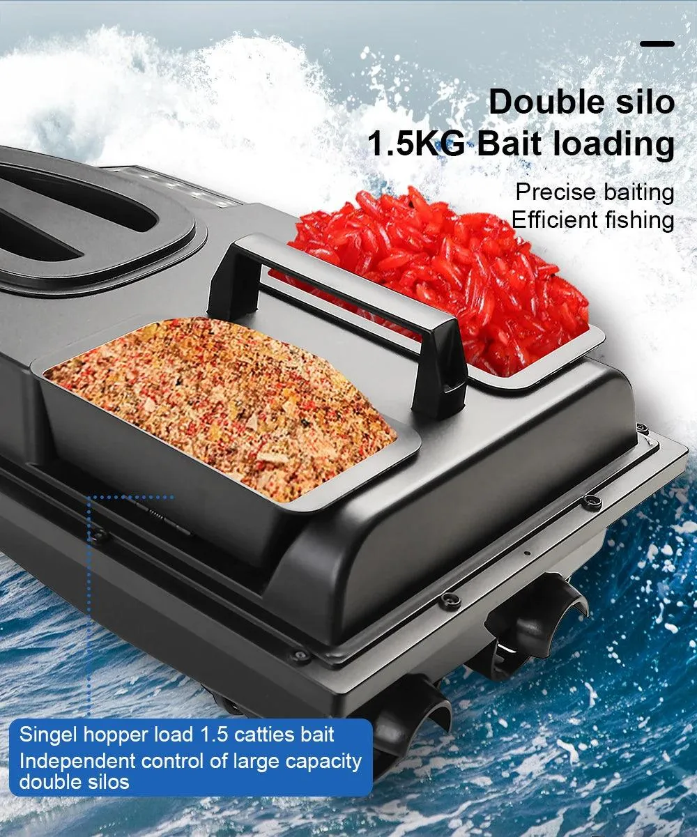 V900 - V700 RC Bait Boat: Cast Further Catch More