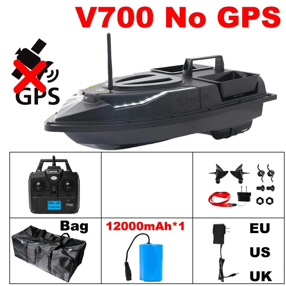 V900 - V700 RC Bait Boat: Cast Further Catch More