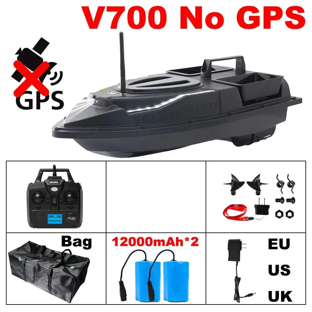 V900 - V700 RC Bait Boat: Cast Further Catch More