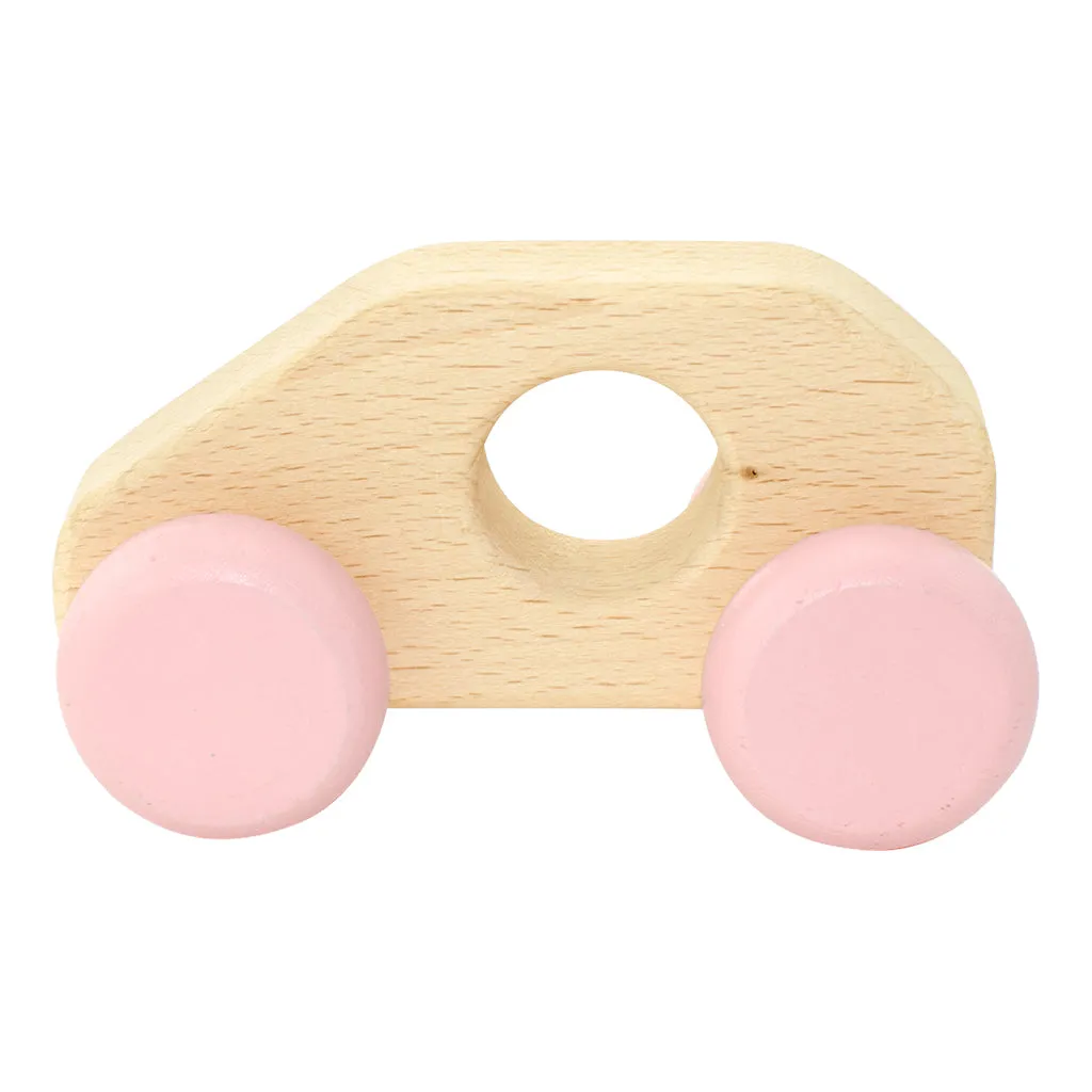 Wooden Push Along Toy Car - Millie