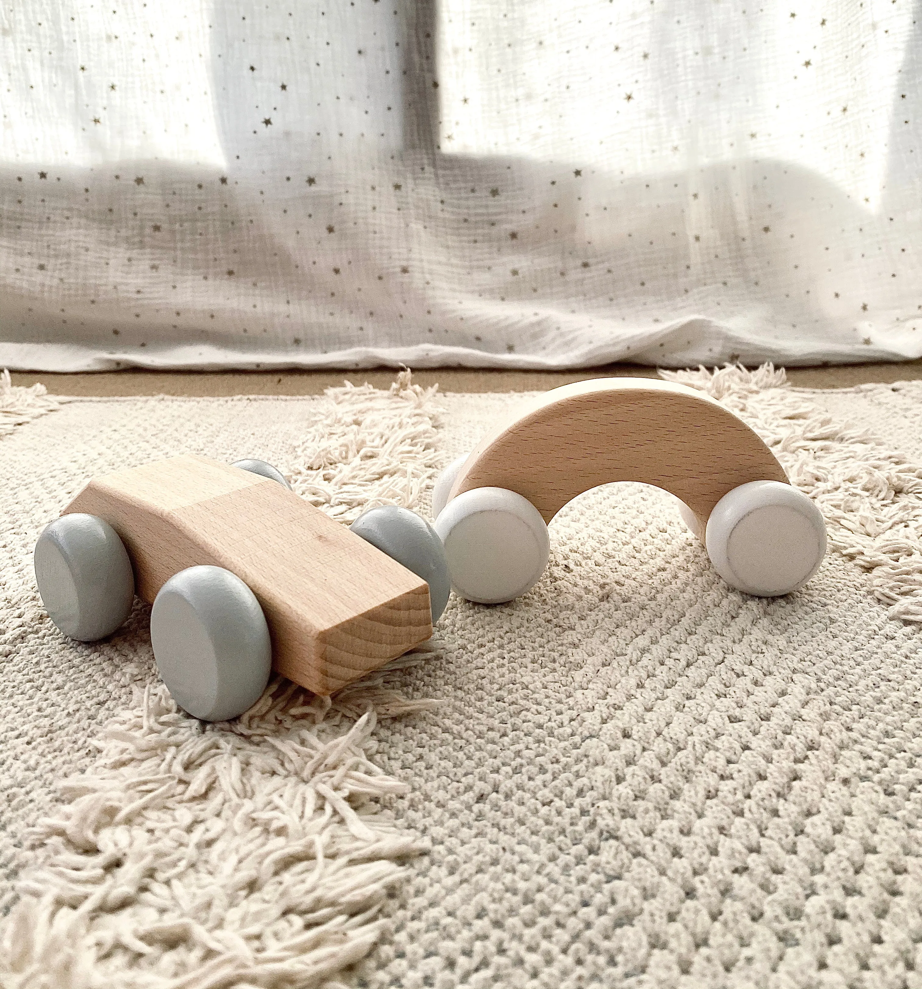 Wooden Push Along Toy Car - Ryder