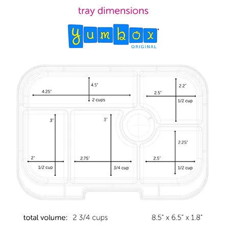 YumBox Original Bento Lunch Box